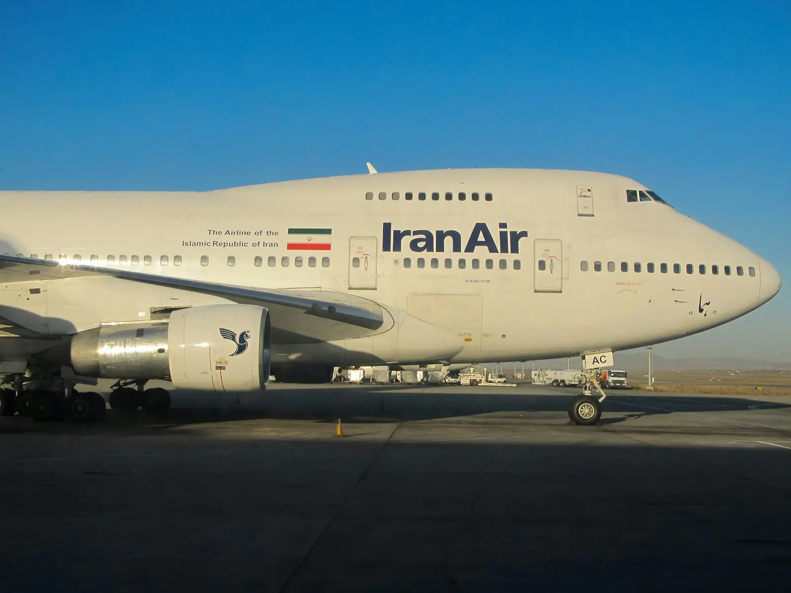 a large air plane sitting on top of an airport tarmac