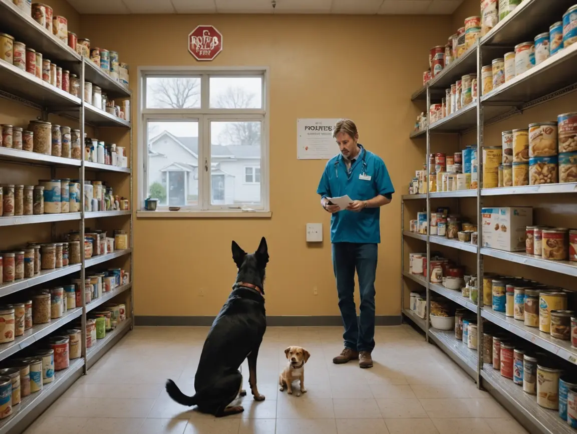 Dog at the vet considering new progressive pet insurance